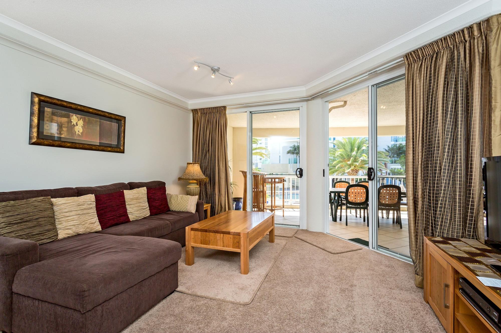 Kirra Beach Apartments Guldkusten Exteriör bild