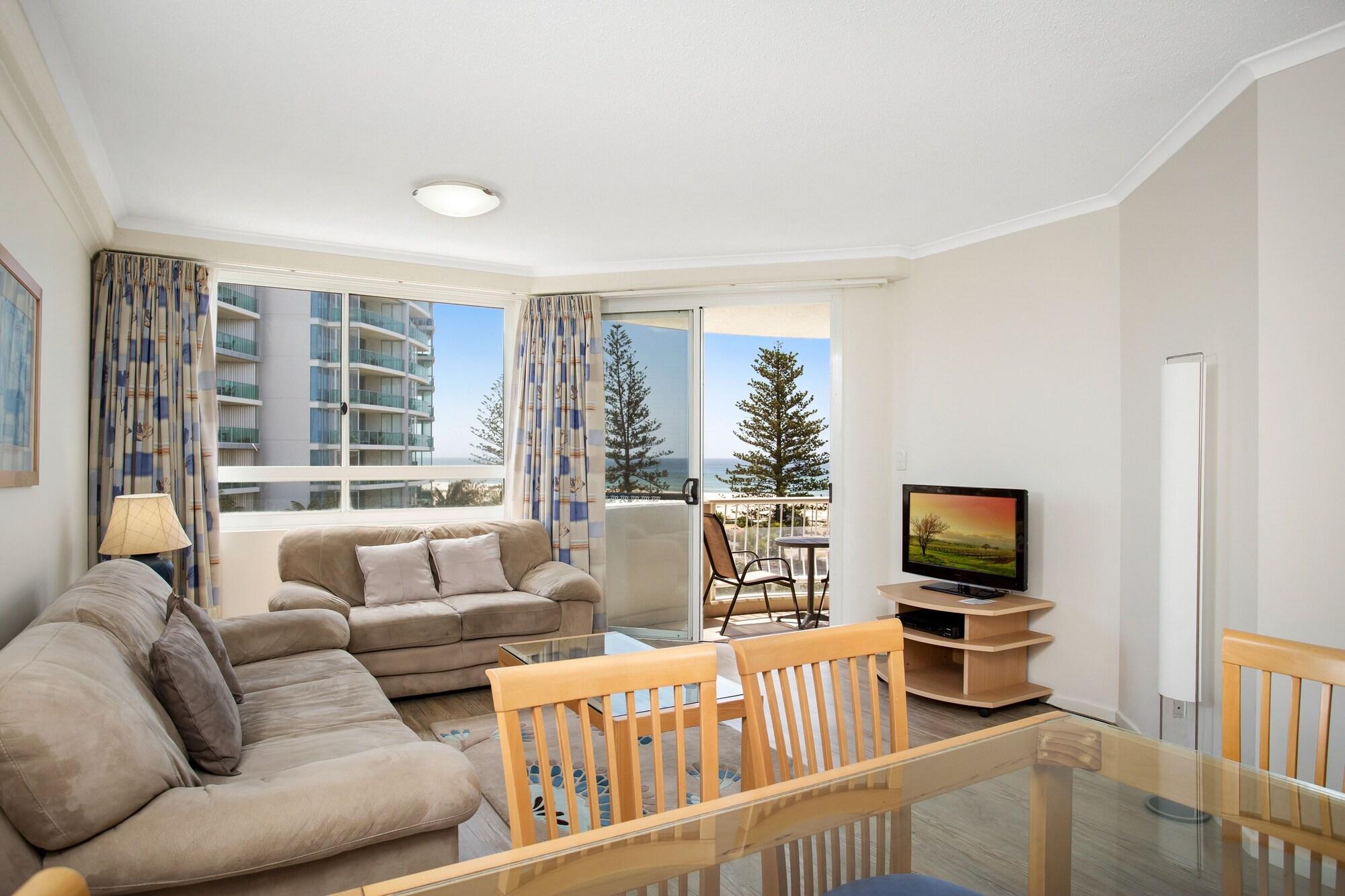 Kirra Beach Apartments Guldkusten Exteriör bild
